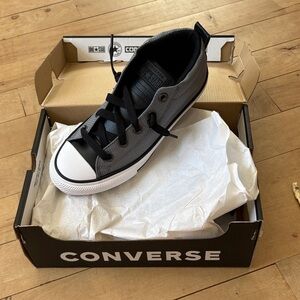 Converse Charcoal Low-Top Sneakers